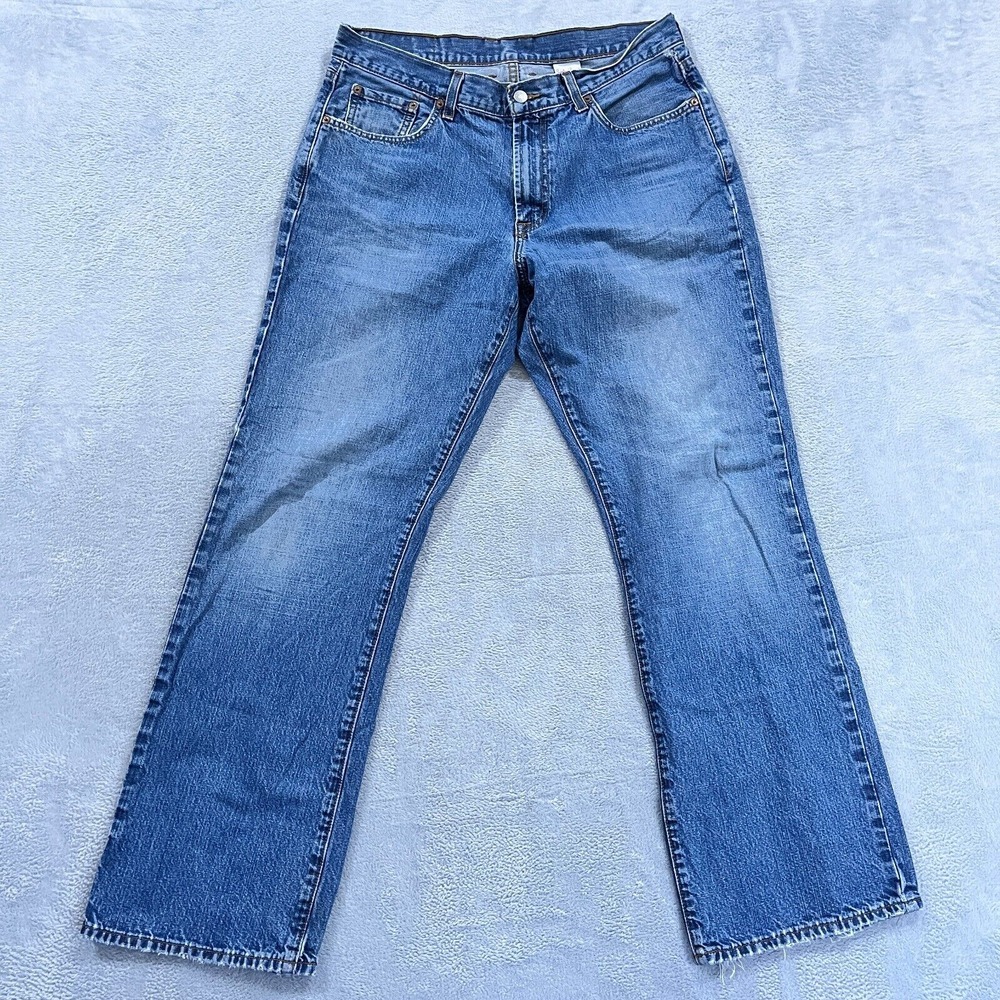 VTG Lucky Brand Jeans Mens 34x31 Blue Medium Wash Dungarees Classic Fit 90s
